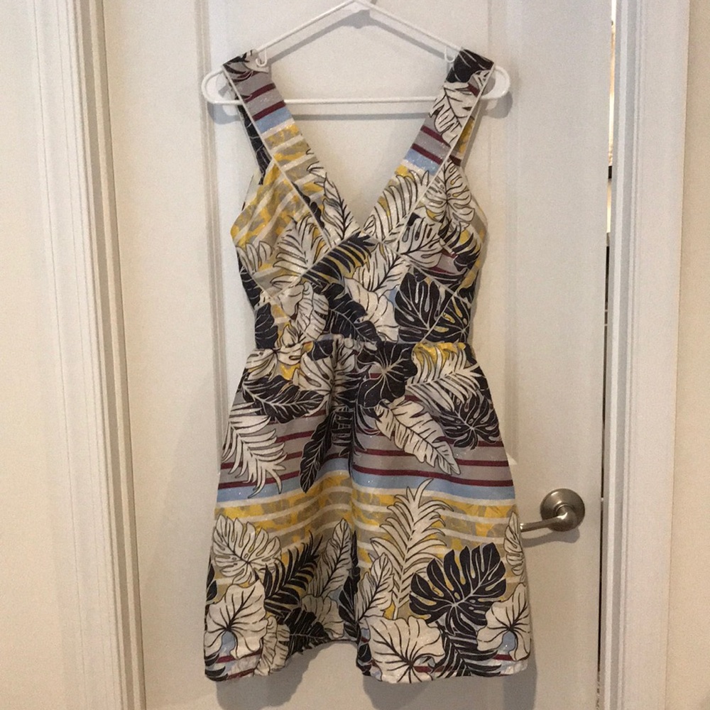 H&M dress. Tropical theme, sparkles. NWT.